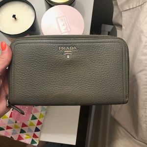 Prada Zipper Wallet